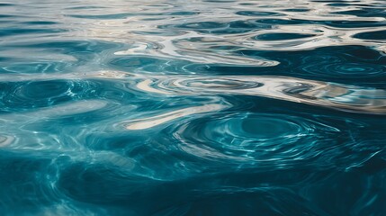 Blue Water Ripples