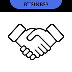 Business People Line Editable Icons set. Vector illustration in modern thin line style of business related icons: research, meeting, business communication, male and female avatars, team structure