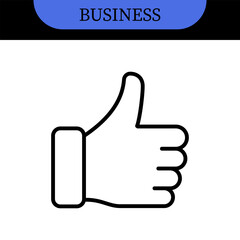 Business People Line Editable Icons set. Vector illustration in modern thin line style of business related icons: research, meeting, business communication, male and female avatars, team structure