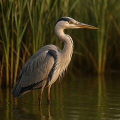 Fototapeta premium Wildlife and Wetland Landscapes of a Tropical River Ecosystem