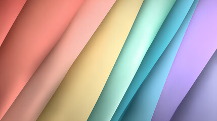 Obraz premium Layered Pastel Texture Background with Smooth Gradients