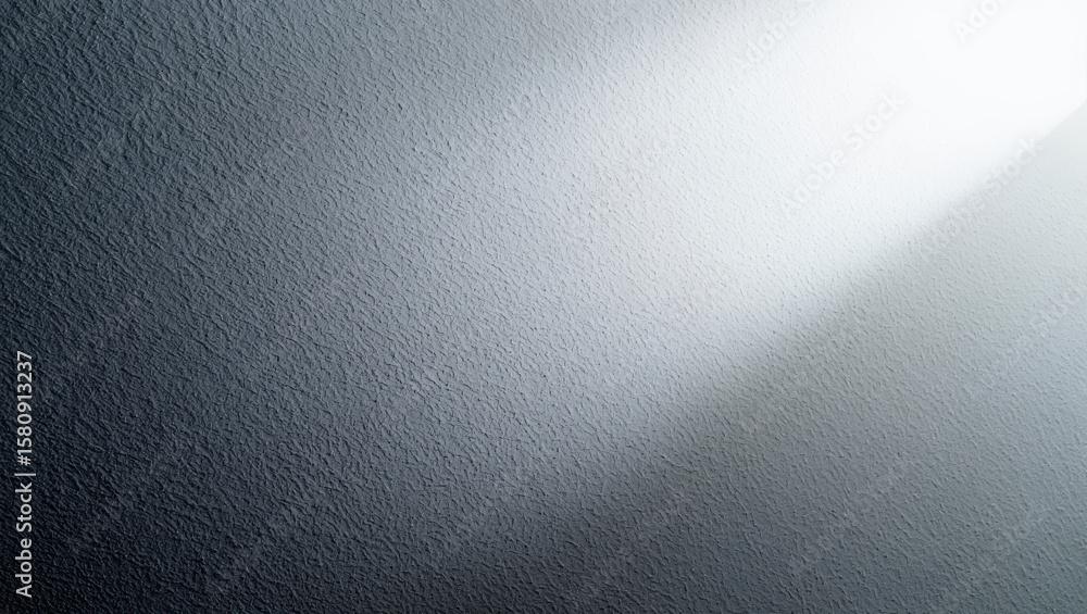 Poster a textured gradient surface with a beam of light shining from the upper right corner of the frame