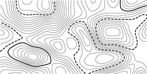 Abstract pattern with lines seamless pattern and topography map and counter map. abstract sea map area space geometric line technology topo landscape grid map texture ,black and white