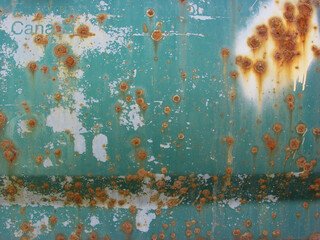 Wand, Metall, Rost, Vintage, Hintergrund