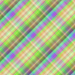 Colorful geometric pattern with vibrant stripes and diagonal lines