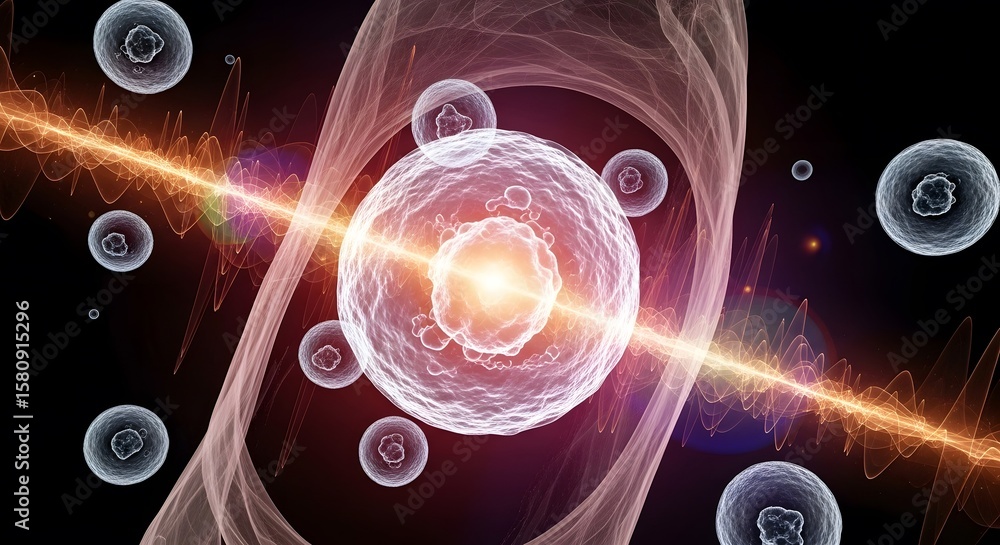 Poster abstract background with space