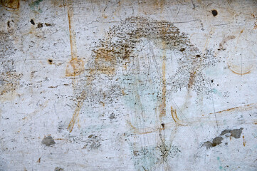 Wand, Hintergrund, Grunge, Vintage