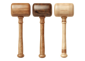 Realistic Wooden Mallets