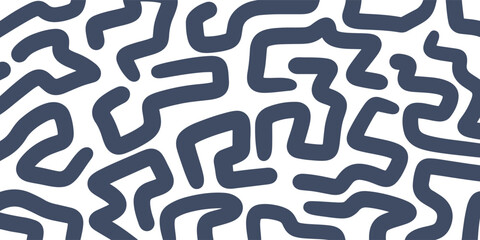 Abstract organic shape background doodle hand drawn background