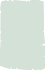 A torn-edge style rectangular box in light green, ideal for writing or journaling sections.