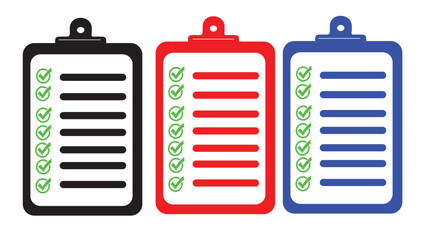 Business Clipboard with Pencil and Report Document – Vector Illustration for Office, Reports, and Productivity