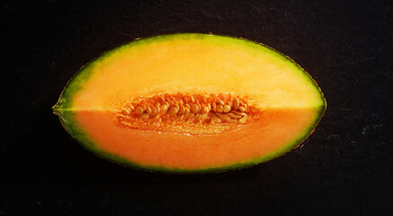 Cantaloupe Melone Viertel