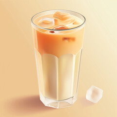 Thai tea with milk
