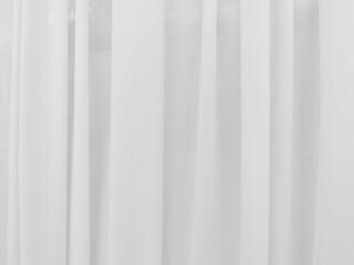Obraz premium Soft white curtains background for graphic design or wallpaper.