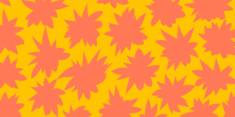 Fototapeta premium Abstract organic shape background doodle hand drawn background