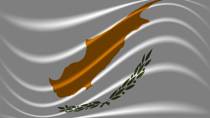 Waving Flag of Cyprus - National Symbol and Cypriot Identity