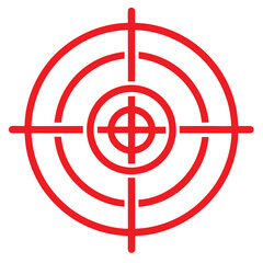 A striking 3D illustration of a red arrow hitting the center of a dartboard symbolizes business success and the achievement of an aiming goal