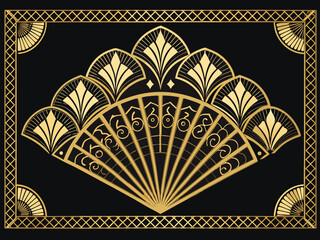 A seamless floral vector pattern with an ornate ethnic border creates a beautiful vintage illustration for decorative textile design