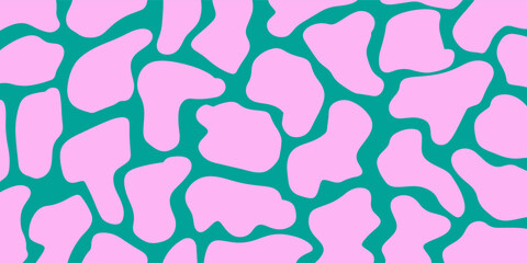 Abstract organic shape background doodle hand drawn background