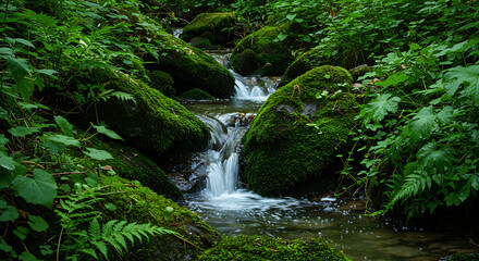 Verdant Stream of Life
