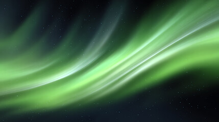 A breathtaking display of the northern lights illuminates the night sky with swirling greens and blues, creating a tranquil atmosphere.