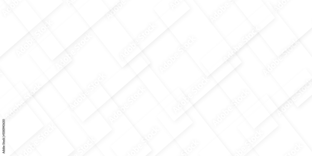 Aufkleber abstract geometric white light background. modern and creative design. seamless abstract technology 