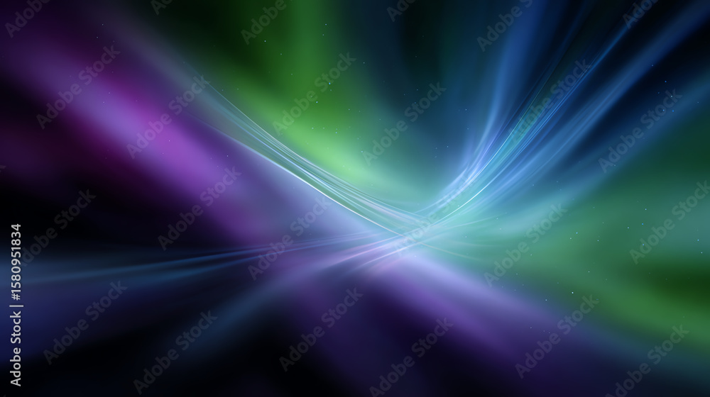 Poster a vibrant abstract background featuring waves of color blending seamlessly to create a sense of moti