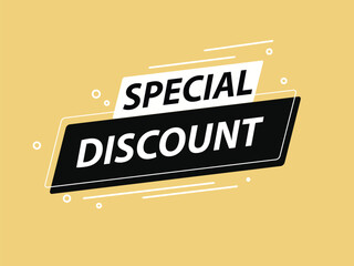 Exclusive Offers Special Discount Announcement for Retailers and Online Sales Campaign
