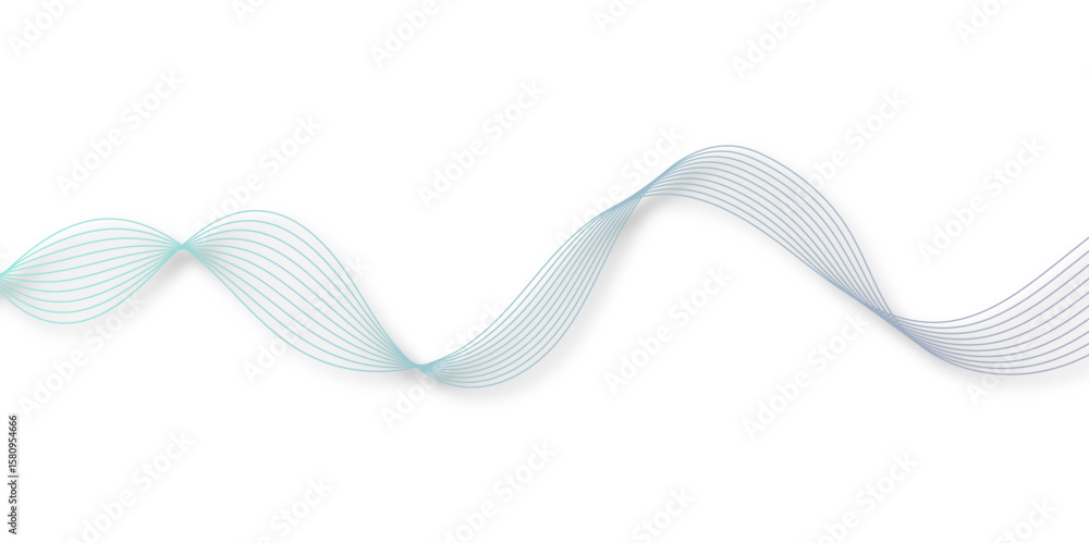 Poster abstract wave element for design pink and white. design template for cover, business. abstract dynam