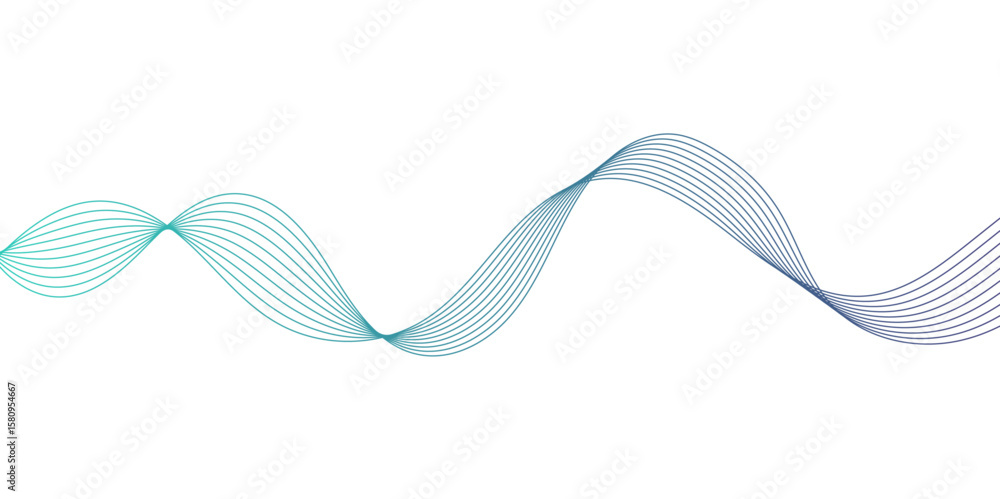 Poster abstract wave element for design pink and white. design template for cover, business. abstract dynam