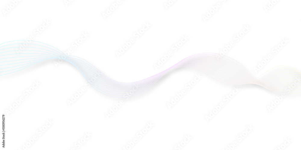Poster abstract wave element for design pink and white. design template for cover, business. abstract dynam