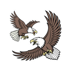 Obraz premium eagle in flight