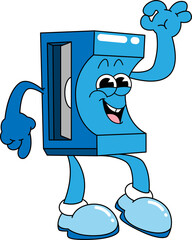Retro Sharpener Character