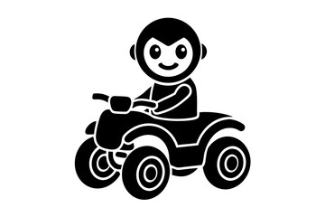 Adorable Cute Baby, Toddler & Kid Toy  Character Design Elements on White