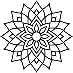 Abstract floral vector illustration featuring colorful botanical designs and decorative nature patterns