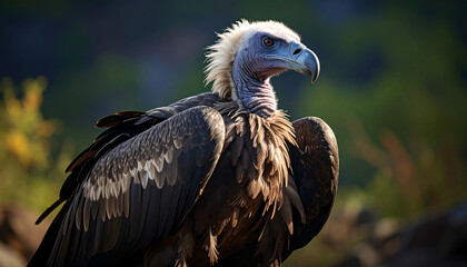 Close-up of a vulture