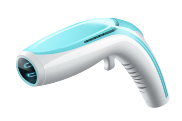 Futuristic beauty device empowering skin rejuvenation a vision of skincare s future on display on transparent background