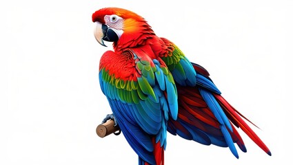 Fototapeta premium blue and yellow macaw