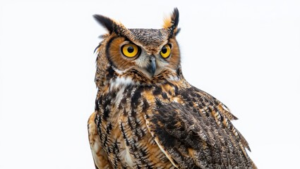 Fototapeta premium owl isolated on white