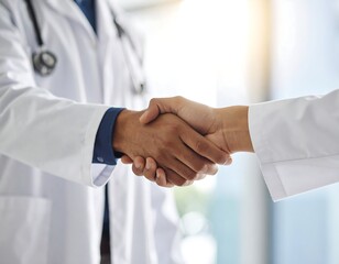 Doctors shaking hands