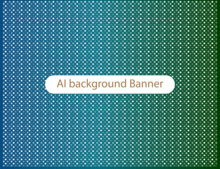 Artificial intelligence vector background on binary code like 0,1. Binary code pattern shape