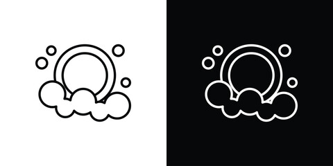 Washing dishes icon. Symbol for your web site design, logo, app, UI. Vector illustration. EPS10