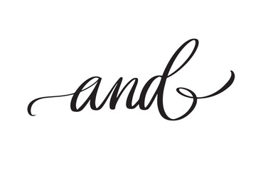 And Vintage Lettering. Decorative Classic Font for Wedding Invitations. Refined Typography Layout with Romantic Flair. Elegant Design Composition. Vector Illustration.
