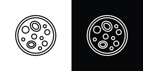 Leukemia icon. Symbol for your web site design, logo, app, UI. Vector illustration. EPS10