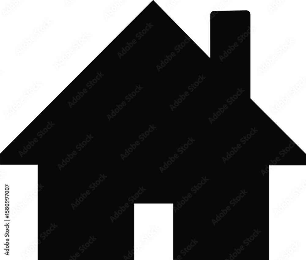 Fototapete abstract geometric shapes and lines in a dynamic composition with a distinctive silhouette style