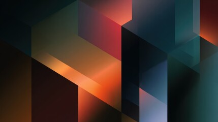 Abstract Geometric Light and Shadow Background.