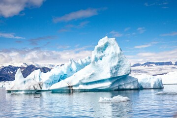 Sinking Glacier