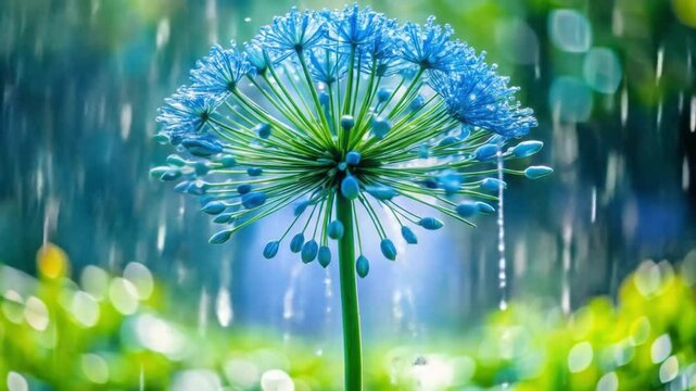 dandelion in the grass