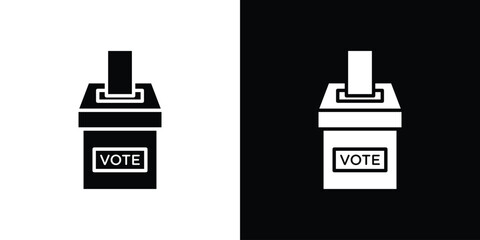 Referendum icon symbol. Simple, flat design for web and mobile app