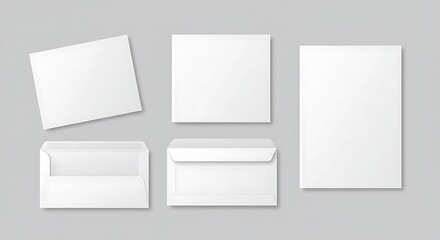 Fototapeta premium Blank Canvas: Correspondence